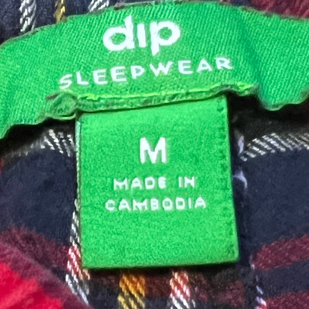Lounge wear, cozy, sweatpants, unisex, pajamas, plad - Picture 6 of 6